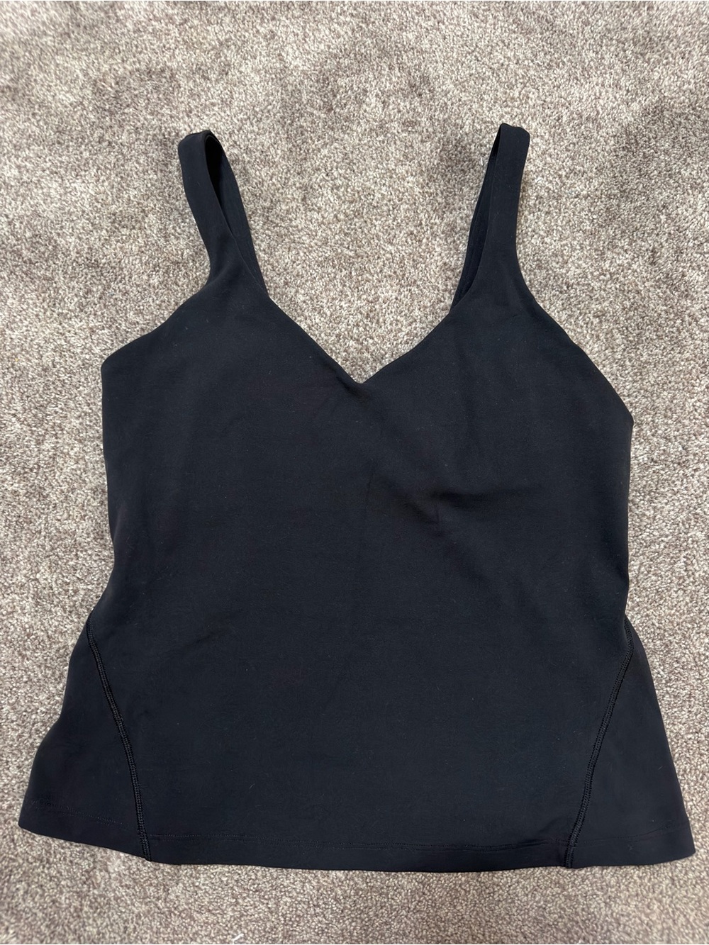 lululemon Black V-Neck align full length Tank